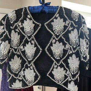 Beaded bolero